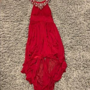 High-low homecoming/prom dress